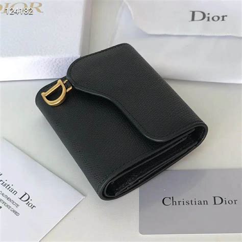 dior card holder lady|saddle flap card holder Dior.